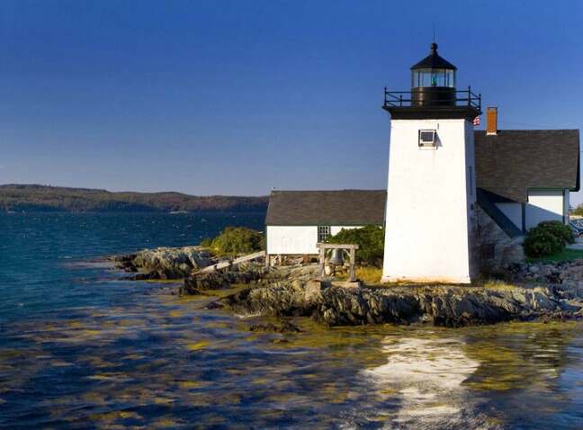 Grindle Point Light / Maine - ID: 570087 © Frederick A. Franzella
