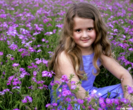 Portrait in Purple