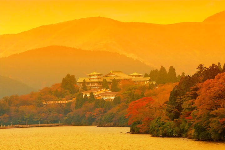 Hakone Sunset.