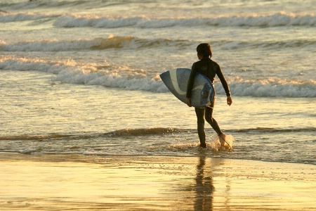 Sunset Surfer