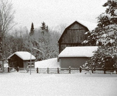 Winter Farm