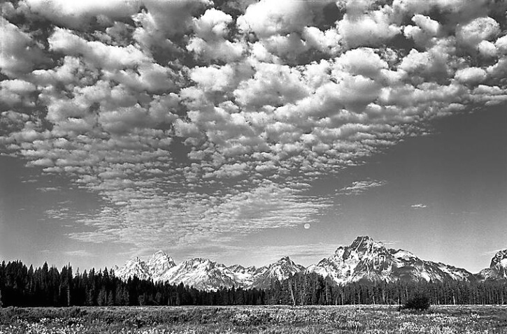 Grand Teton Cloudscape