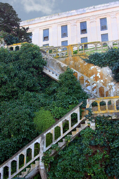 High ascent at Alcatraz