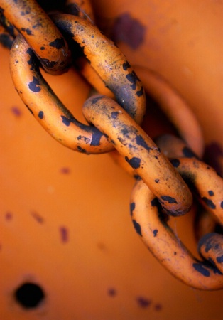 Orange Chainlinks