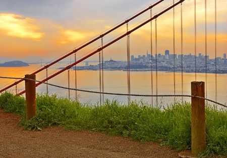Dawn at Golden Gate