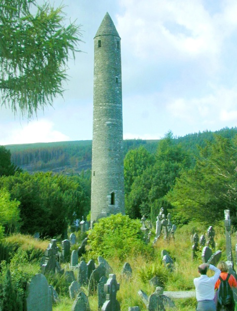 Photographing the ancient tower