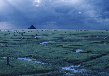 Storm over Saint Michel Mount 