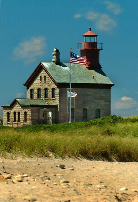 Block Island Rhode Island North Lighthouse - ID: 494912 © Frederick A. Franzella