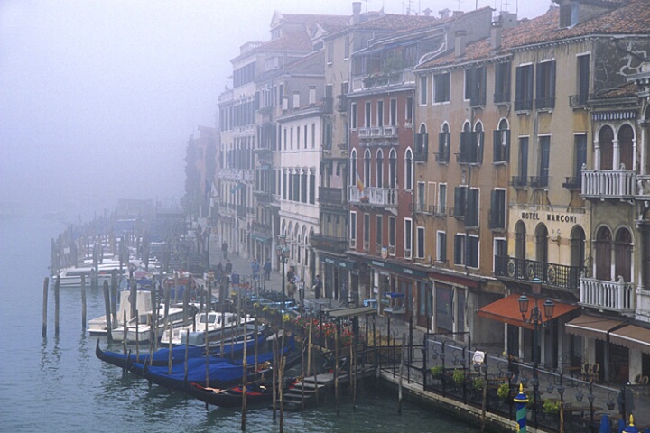 Venice in Fog