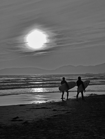 Just North of Pismo Beach Pier, California