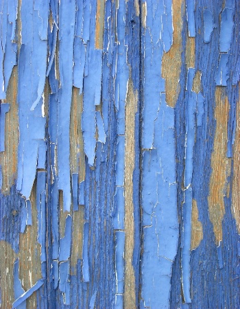 peeling paint