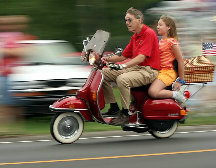 Riding with Grandpa