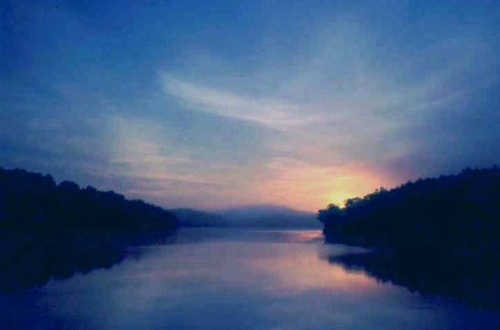 Dawn and Fog, Cowan Lake