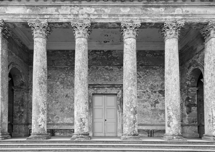 Pantheon, Stourhead (NT), Wiltshire, UK.