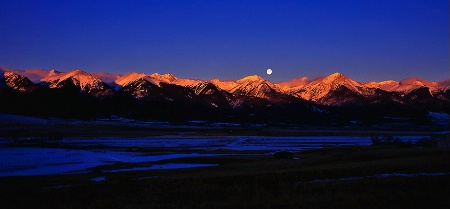 Sangre de Cristo Moonset 2 