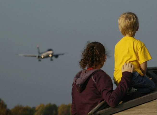 Plane watching