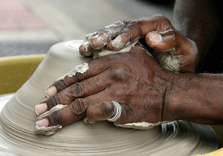 Potters Hand ~ freezing movement