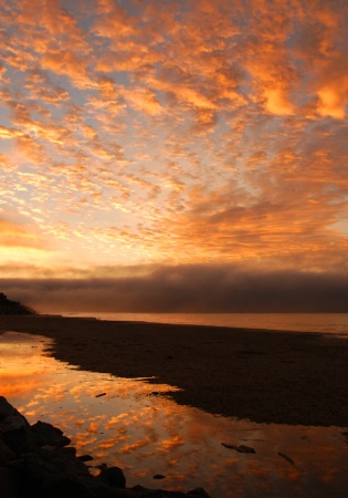 Sunrise reflections