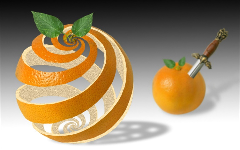 Photoshop Orange Peeler