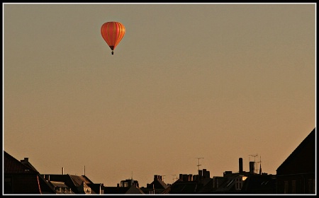 Balloon Over copenhagen
