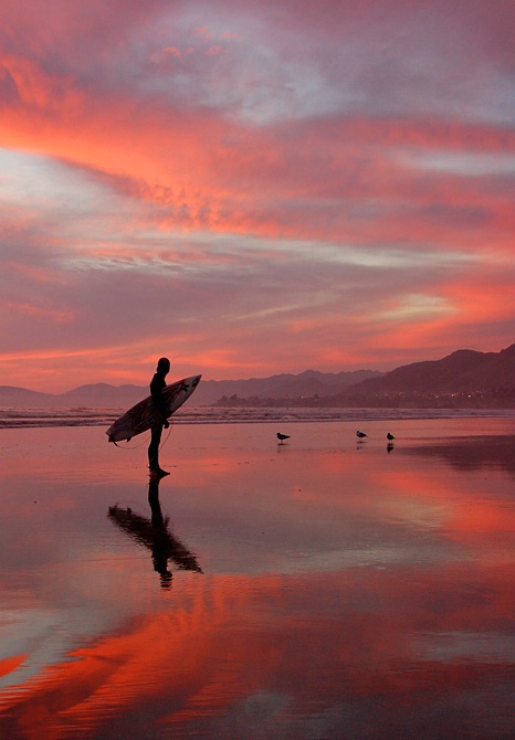 Sunset Surfer