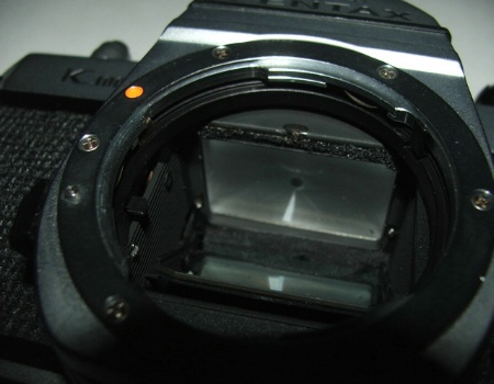 Front of Pentax