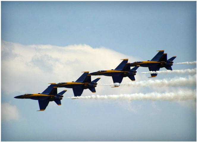 Four Blue Angels #176 - ID: 1752168 © Timlyn W. Vaughan