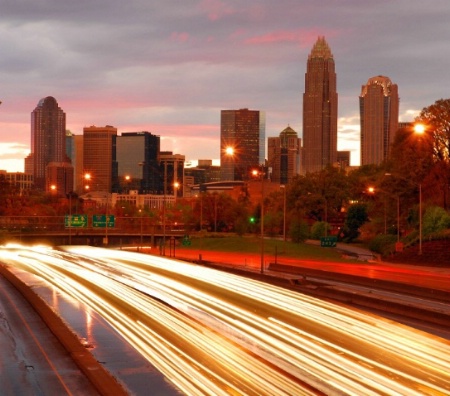 Charlotte City Skyline 