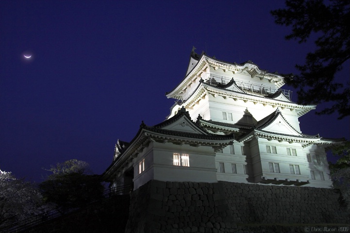 Evening at Odawara-jo