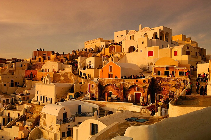 Waiting for the sunset - Santorini, Greece