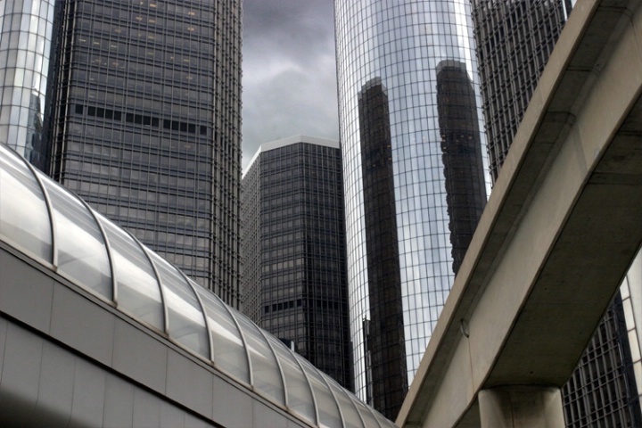 Detroit Renaissance Center Aerial