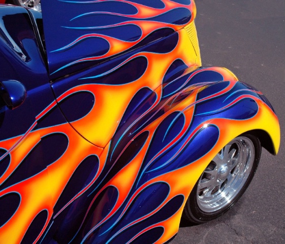 Flamed Ford #3