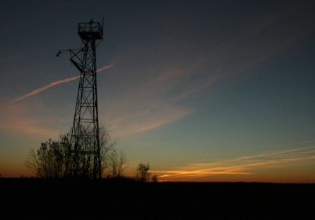 Tower and Sunset (After) 