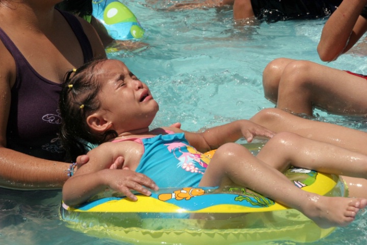 Afraid of the water
Water Park in Tijuana 
Expos