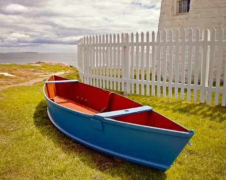 Dry Dock at Pemaquid