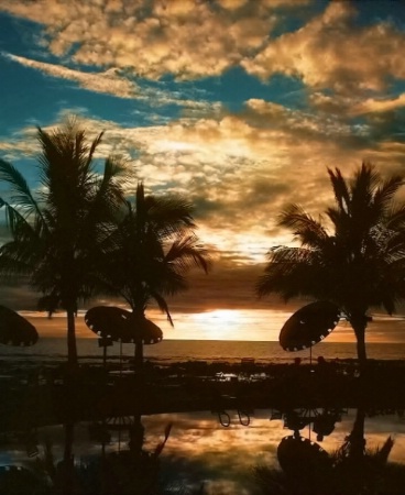 Dusk in Hawaii