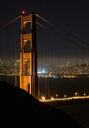 Golden Gate at Night