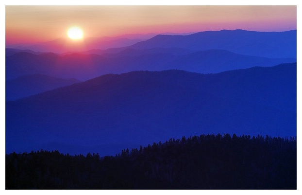 Sunrise from Clingmans Dome