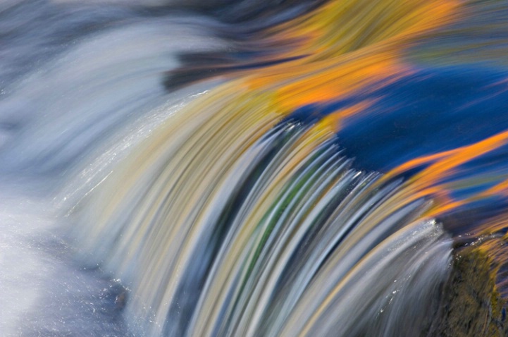 Detail of Bond Falls Cascade