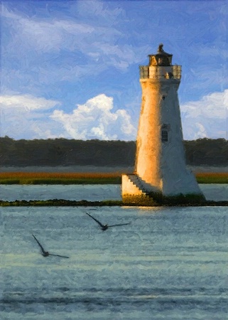 Cockspur Beacon Lighthouse