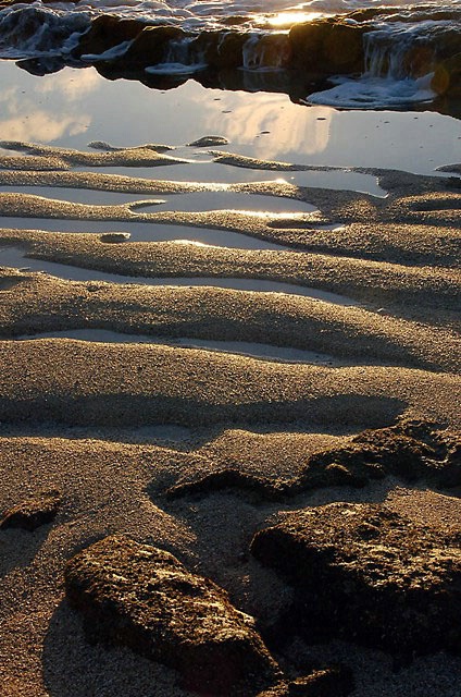 Morning Sunrise On The Beach