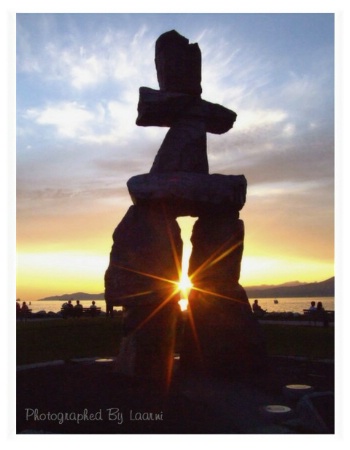 Inukshuk, English Bay