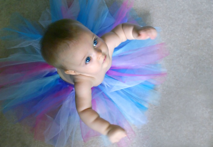 Pink, White, and Blue Tutu