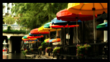 Rainy Riverwalk Row