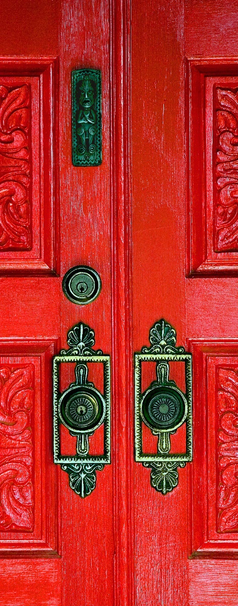 THE RED DOOR