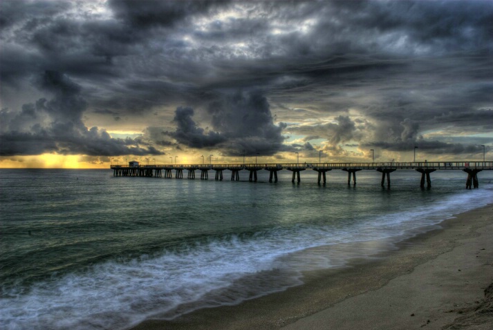 Pompano beach fishing pier