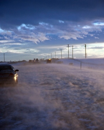 Eerie Frost on I-15