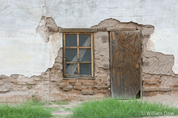 Old Window and Door-Tuscon Barrio - ID: 5494601 © William Dow