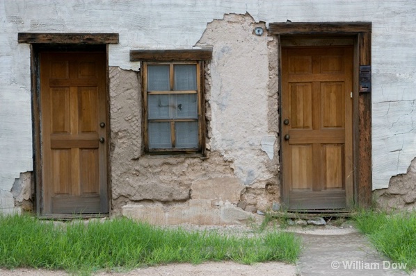 Window and Two Doors-Tuscon Barrio - ID: 5494603 © William Dow
