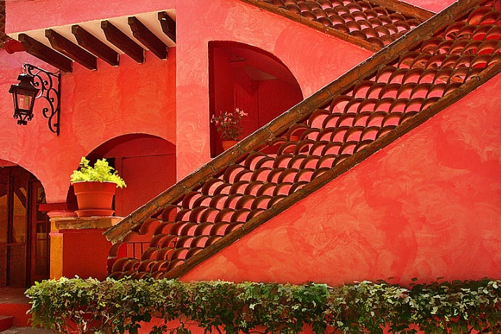 Pink Stairs